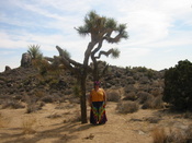 Ruth under joshua tree