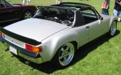 Somewhat modified 914Note license plate.