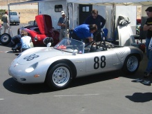 1960 Porsche RS60
The event program says this is a 1500cc RS60, but Speed said 1600cc RS61.