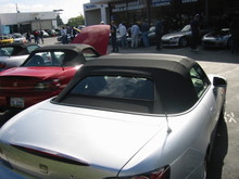 New glass rear window