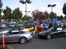 My car in back on the left